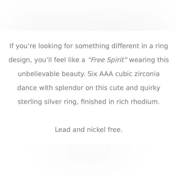 🇨🇦🆕5th Avenue Women’s Sterling Silver Ring - Picture 6 of 16